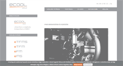 Desktop Screenshot of ecool.hu